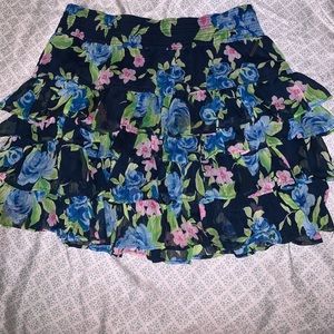 Abercrombie & Fitch Floral Skirt